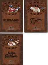 2005 -3 Donruss Classics Legendary Players /800 ozzie smith-George kell-carlton