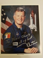 Autograph Jean-Loup Chretien Astronaute