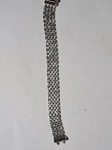 ITALY STERLING 925 MEASH TENNIS BRACELET 7.5" - Picture 1 of 5