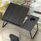 Folding Laptop Table Bed Tray Sofa Lap Desk Notebook Stand Adjustable Height NEW