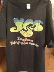 Yes, "The Band" T-Shirt, "Tales From Topographic Oceans" Size Large - Picture 1 of 11