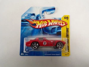 Hot Wheels 2008 First Editions Corvette Grand Sport Red 008 L9923 - Picture 1 of 4