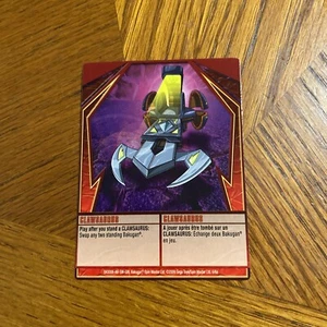 Bakugan Serie 12 - 6/6A rote Fähigkeitskarte - Clawsaurus - Bild 1 von 2