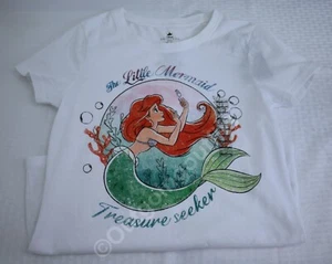 NEW Disney Princess The Little Mermaid Girl's Short Sleeve T-Shirt Size M - Picture 1 of 9