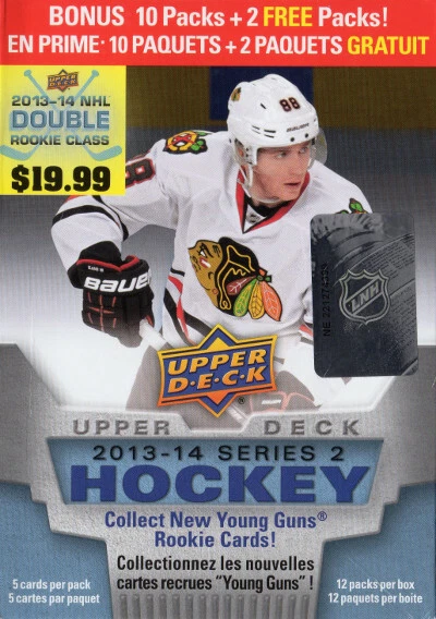 2013-14 UD Upper Deck Series 2 Hockey - Young Guns, Canvas, etc - Image 1 of 1