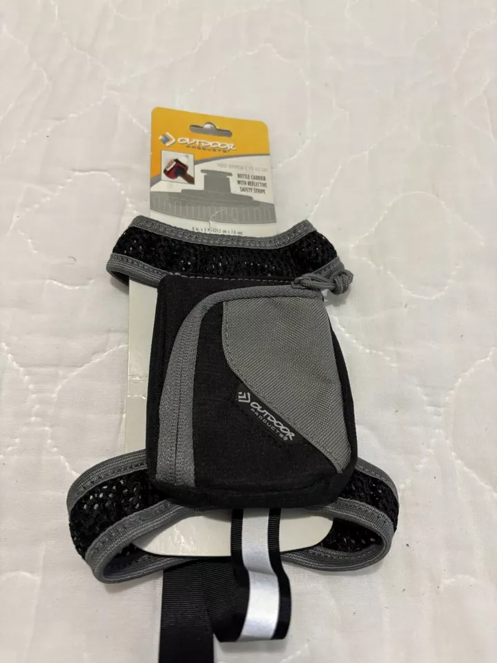Outdoor Products H2O Stride Bottle Carrier 21oz  GRAY Jogger Running Training - Image 1 of 3