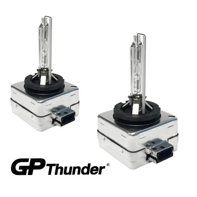 D1S D1R D1C 6000K Super White Xenon HID Replacement Bulbs White Pair 2PCS NEW - Image 1 of 4