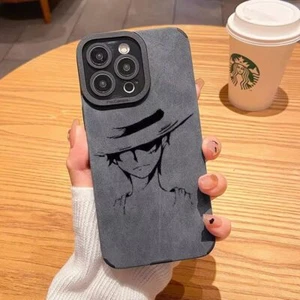 One Piece Luffy Anime Für iPhone 7/8 11 12 13 14 15 Case Hülle Schutzhülle Cover - Picture 1 of 5