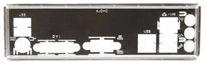 ASRock H81M-DGS R2.0 - Blende - Slotblech - IO Shield #302369 - Bild 1 von 1