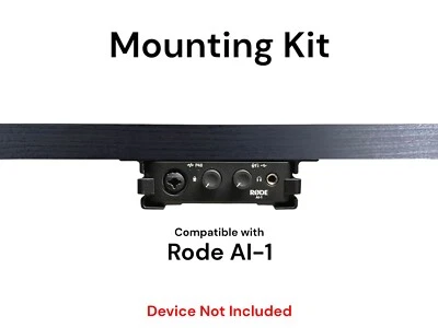 Desk Mount Kit for Rode AI-1 - Under Desk Mount Brackets - Image 1 of 4