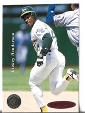 1995 SP Championship Rickey Henderson #178