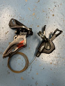 Shimano XTR SL-M9000 front shifter and FD-M9020 derailleur Dynasys 11-speed MTB - Picture 1 of 1