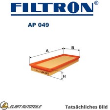 AIR FILTER FOR OPEL TALBOT VAUXHALL VOLVO PEUGEOT KADETT C COUPE 20 E FILTRON