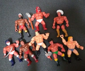 OVERTOP MAN Action Figuren Set Mannix MCT Pro Wrestling Lucha Libre GEBRAUCHT - Bild 1 von 9