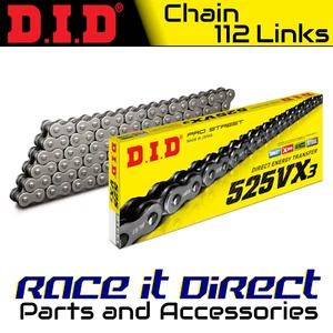 DID Chain for Aprilia 750 Dorsoduro 2007-2016 Black VX3 - Picture 1 of 9