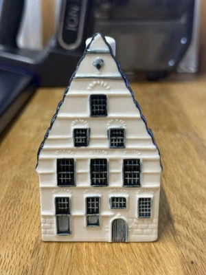 KLM Bols Blue Delft Miniature House Number 35 Empty - Image 1 of 4