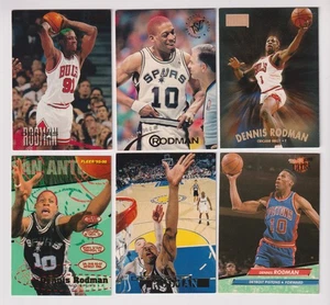 SECHS KARTEN DENNIS RODMAN LOT - CHICAGO BULLS - Bild 1 von 1