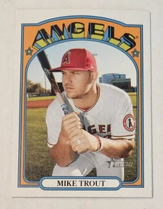 Mike Trout 2021 Topps Heritage #169 Angels Jugador Más Valioso All-Star - Imagen 1 de 3