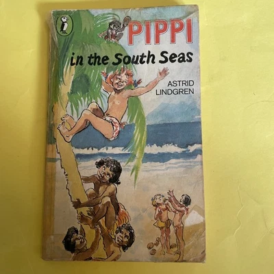 Pippi in the South Seas Paperback Book by Astrid Lundgren 1979 - Image 1 of 4