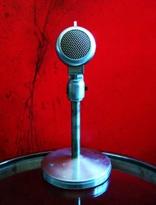 Vintage RARE 1940's  Stromberg Carlson / Turner 22D dynamic microphone w stand - Picture 1 of 15