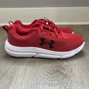 Under Armour Charged Assert 10 Mens 8.5 Running Shoes Red Sneakers 3026175-600 - Picture 1 of 10