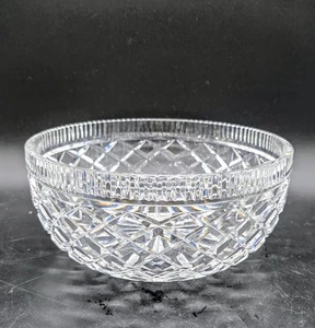 Vintage Waterford Killeen Diamantmuster Medium 8" Kristallschale  - Bild 1 von 10