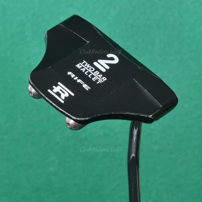 Guerin Rife Two Bar Mallet Double-Bend 35" Putter Golf Club - Image 1 of 4