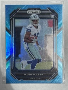 2022 Panini Prizm - Rookies Jalen Tolbert #333 Light Blue Prizm (RC) - Bild 1 von 2