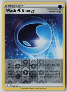 Wash Water Energy 165/185 Pokemon Vivid Voltage Reverse Holo Light Play 1 - Imagen 1 de 2