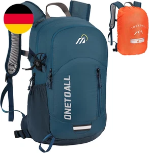 Diebstahlsicherer Wanderrucksack Damen 20L, Leichter Tagesrucksack Herren Klein, - Bild 1 von 12
