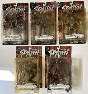 "ACTION FIGURE TODD MCFARLAN'S ""LA MALEDIZIONE DELLA SPAWN"" SERIE 13""5 VINTAGE 1998""" - Foto 1 di 11