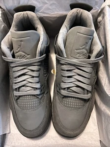 Nike Air Jordan 4 Retro SE GS Wet Cement Grey Paris Size 5.5Y Wmns 7 HM8965-001 - Picture 1 of 7