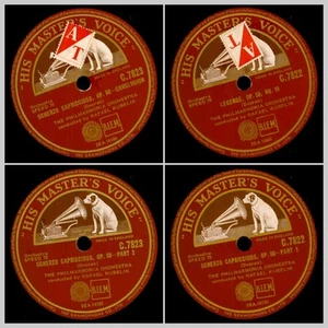 PHILHARMONIA ORCH. & KUBELIK Dvorak: Scherzo Capriccioso Op. 66 2x 78rpm GS816 - Bild 1 von 5
