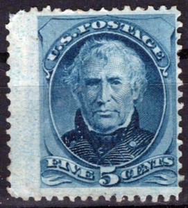 US Stamps 179 MNG FVF 5c Taylor, Continental BN, CV $225 ZAYIX 1124NB025 - Picture 1 of 2