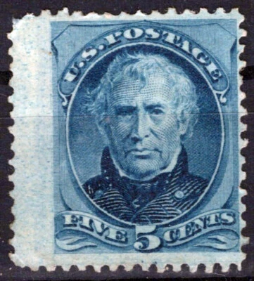 Estampillas de Estados Unidos 179 MNG FVF 5c Taylor, Continental BN, CV $225 ZAYIX 1124NB025 Foto 1 de 2