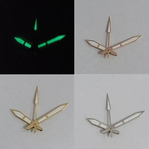 Green Luminous Watch Hands Set Replacement 3 Pins for NH35/NH36/4R/7S Movement - Picture 1 of 9