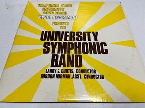 California CAL State Long Beach Vinyl 2 LP 1974 University Symphonic Band RARE! - Picture 1 of 5