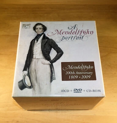 Felix Mendelssohn Bartholdy - Portrait - 40 CDs + DVD- Brilliant Classics - Bild 1 von 4