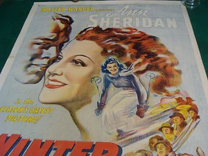 Original "WINTER CARNIVAL" 1939 Ann Sheridan, Robert Mitchuym, Richard Carlson - Picture 1 of 10