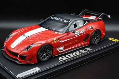 BBR 1/18 Ferrari 599XX EVO Japan 2012 Car N.54 P1845 | #44/50 | Resin Model Car - Image 1 of 4