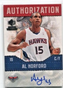 2008-09 SP Rookie Threads - AL HORFORD - Autograph - BOSTON CELTICS