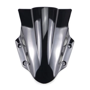 Double Bubble Windshield Windscreen For Suzuki GSX250R 2017-2021 18 19 20 Black - Foto 1 di 4