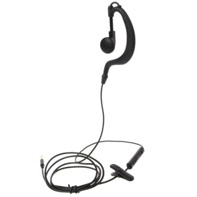 3.5mm Jack Single In-Ear Headset Only Mono Headphone With Mic For phone - Image 1 of 4