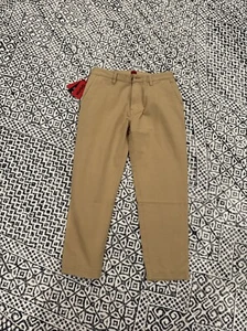 Pantalone Hugo Boss uomo HUGO Zeebo gamba ritagliata cotone tasche beige chiaro 32x32 - Foto 1 di 6