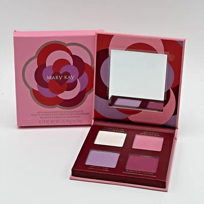 Mary Kay Limited Edition 60th Anniversary Eye Shadow Palette NEW in Box - Image 1 of 4