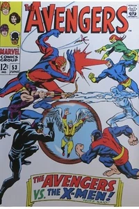 New POSTER: THE AVENGERS VS. X-MEN (June 1968) Marvel Comics Cover 24x36 - Picture 1 of 3