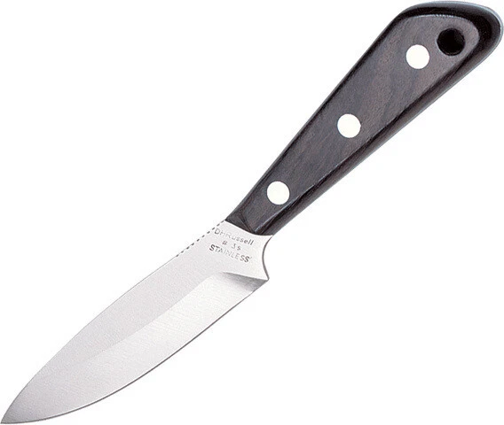 Grohmann Boat Knife  R3S 8 1/4" overall. 4" stainless elliptical blade. Wid - Image 1 of 1