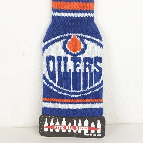 NHL Edmonton Oilers The Krazy Kover Bottle Koozie by Kozer Cover