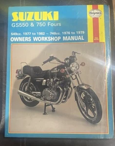 Haynes workshop manual for Suzuki GS550 & GS750 - Picture 1 of 2