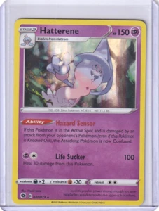 Juego de cartas coleccionables Hatterene Holo raro #20 Pokemon Champion's Path 2020 - Imagen 1 de 2